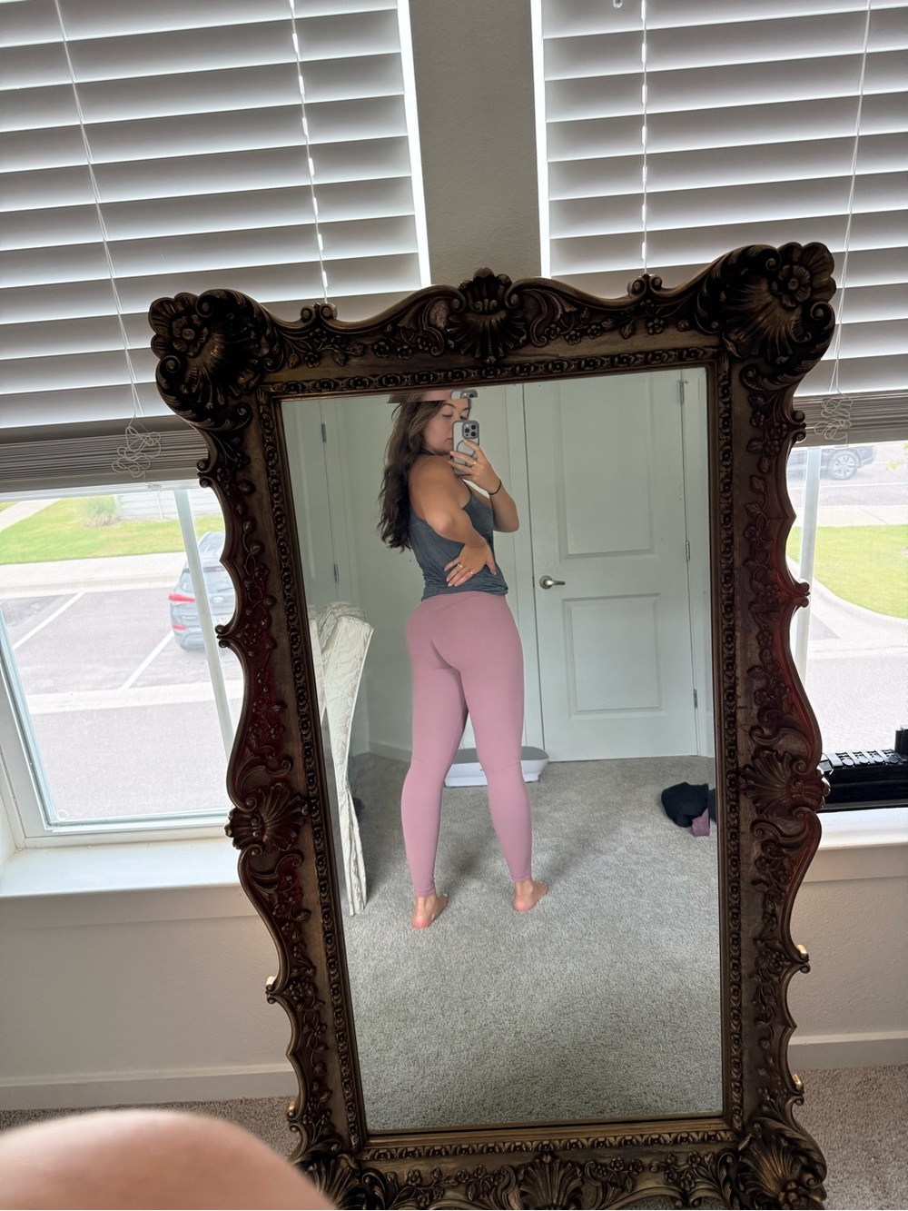 High-Waist Mauve Pink Leggings